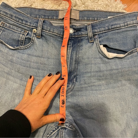 EVERLANE Women's 29 High Rise Ankle Light Wash Denim Jeans - Picture 4 of 6